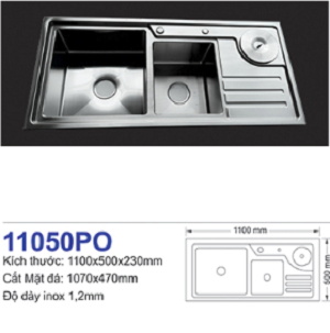 Chậu rửa bát Hàn Quốc TOPY KOREA 1100