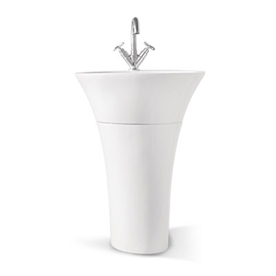 Chậu lavabo chân dài Nahm SVP2480WP00N01