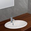 Chậu rửa lavabo dương vành Viglacera CD1
