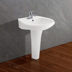 Chậu rửa lavabo treo tường và chân Viglacera HL4-600