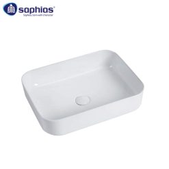 Chậu rửa mặt lavabo dương bàn Saphias TS-8008