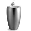 Chậu rửa lavabo chân đứng nghệ thuật màu ghi C3966S