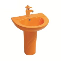 Chậu rửa mặt dành cho trẻ em mau cam MKCTE-528ORG