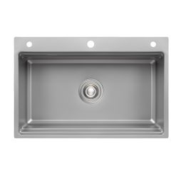 Chậu rửa bát Posco 304 Linen dập nổi KLUGER KWF8161FS-S76