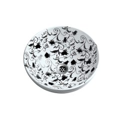 Chậu rửa mặt đặt bàn hoa văn Artize ADS-WBF-64901