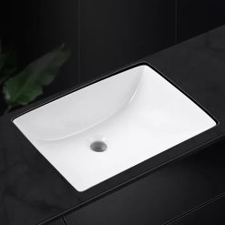 Chậu rửa mặt lavabo vuông âm bàn đá KOKKU 212-1