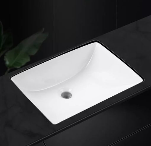 Chậu rửa mặt lavabo vuông âm bàn đá KOKKU 212-1