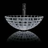 Chậu rửa lavabo thủy tinh pha lê Miken CPL-102