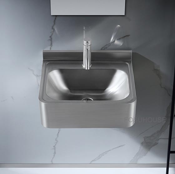 Chậu rửa lavabo Inox 304 treo tường Miken MKC-Y8205