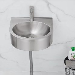Chậu rửa lavabo Inox 304 treo tường Miken MKC-Y8206