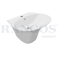 Chậu rửa lavabo liền chân Rangos RG-6111