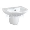 Chậu rửa lavabo chân lửng Rangos RG-6006-1