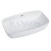 Chậu rửa lavabo bán âm bàn Rangos RG-80001