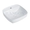 Chậu rửa lavabo bán âm bàn Rangos RG-80001B