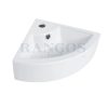 Chậu rửa lavabo treo góc tường Rangos RG-80011