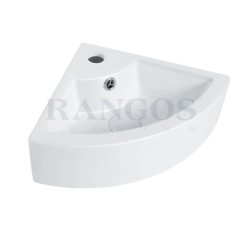 Chậu rửa lavabo treo góc tường Rangos RG-80011
