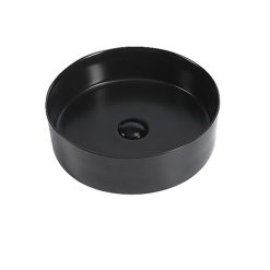 Chậu rửa lavabo đặt bàn màu đen Rangos RG-DE8001