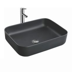 Chậu rửa lavabo đặt bàn màu đen Royal Join RA-8242 C1