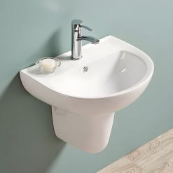 Chậu rửa mặt lavabo treo tường HANJIN HJ-6122