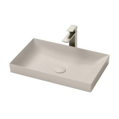 Chậu rửa lavabo đặt bàn TOTO Linear Ceram LT4716G17#MBE be mờ