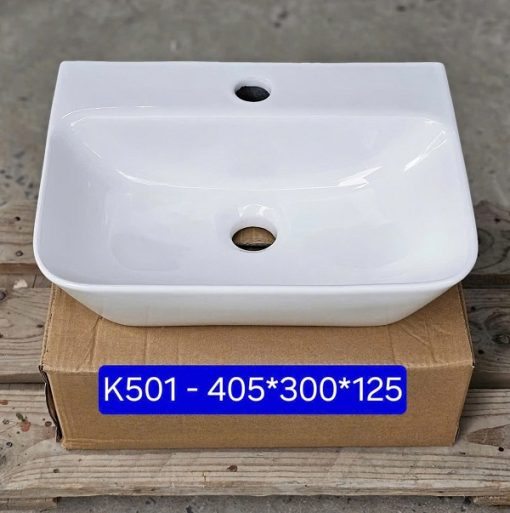 Chậu rửa lavabo nhỏ treo tường Miken MKC-K501