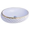 Chậu rửa lavabo đặt bàn Royal Join RA-8123B-E1