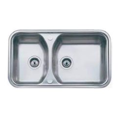 Chậu rửa bát 2 hố COTTO CT801T