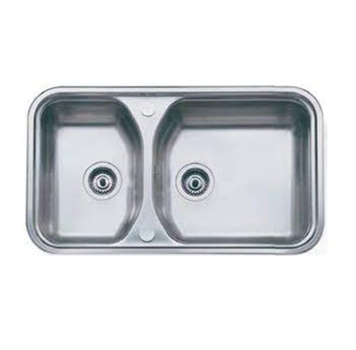 Chậu rửa bát 2 hố COTTO CT801T