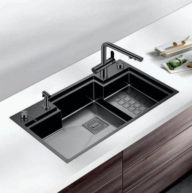 Chậu rửa bát Inox SUS304 Geler GL-NN 8347