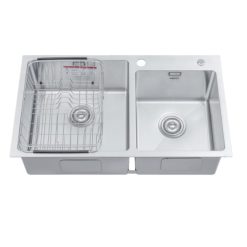 Chậu rửa bát 2 hố lệch Paul Schmitt PA8045-TL