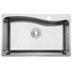 Chậu rửa bát Posco 304 Linen chống xước KLUGER KF8131FS-S80