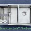 Chậu rửa bát 2 hố lệch Kagol 7843L