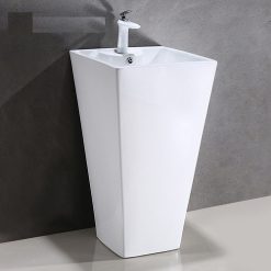 Chậu rửa mặt nghệ thuật chân đứng Miken MKC-6024