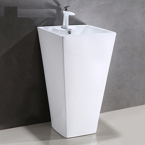 Chậu rửa mặt nghệ thuật chân đứng Miken MKC-6024