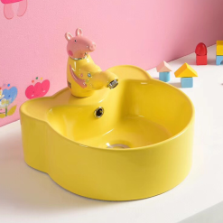 Chậu rửa mặt dành cho trẻ em tai mèo MKV-884