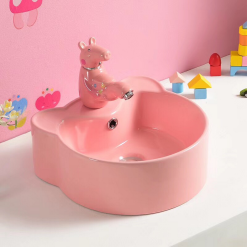 Chậu rửa mặt dành cho trẻ em tai mèo MKV-886
