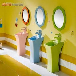 Chậu rửa mặt dành cho trẻ em chân đứng nghệ thuật MKC-5120G