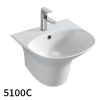 Chậu rửa mặt lavabo chân lửng Kolni 5100C