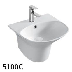 Chậu rửa mặt lavabo chân lửng Kolni 5100C