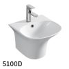 Chậu rửa mặt lavabo chân lửng Kolni 5100D