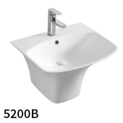 Chậu rửa mặt lavabo chân lửng Kolni 5200B