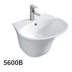 Chậu rửa mặt lavabo chân lửng Kolni 5600B