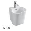 Chậu rửa mặt lavabo chân lửng Kolni 5700