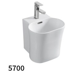 Chậu rửa mặt lavabo chân lửng Kolni 5700