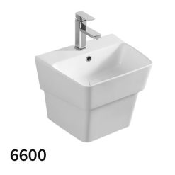 Chậu rửa mặt lavabo chân lửng Kolni 6600