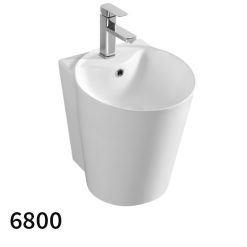 Chậu rửa mặt lavabo chân lửng Kolni 6800