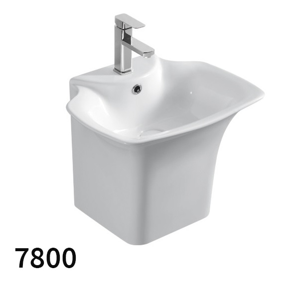 Chậu rửa mặt lavabo chân lửng Kolni 7800
