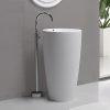 Chậu rửa đá nhân tạo chân đứng S-008