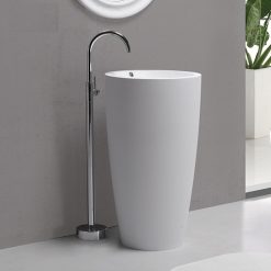 Chậu rửa đá nhân tạo chân đứng S-008