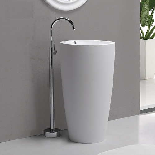 Chậu rửa đá nhân tạo chân đứng S-008